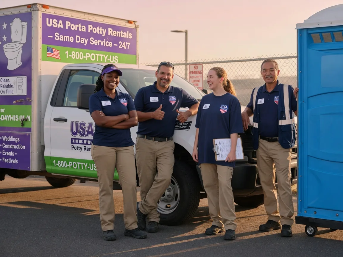 Porta Potty Rental company in Westville, NJ